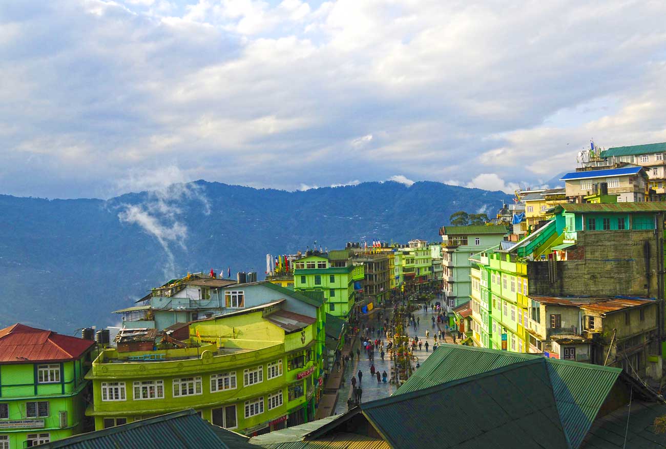 Sikkim in the monsoon season